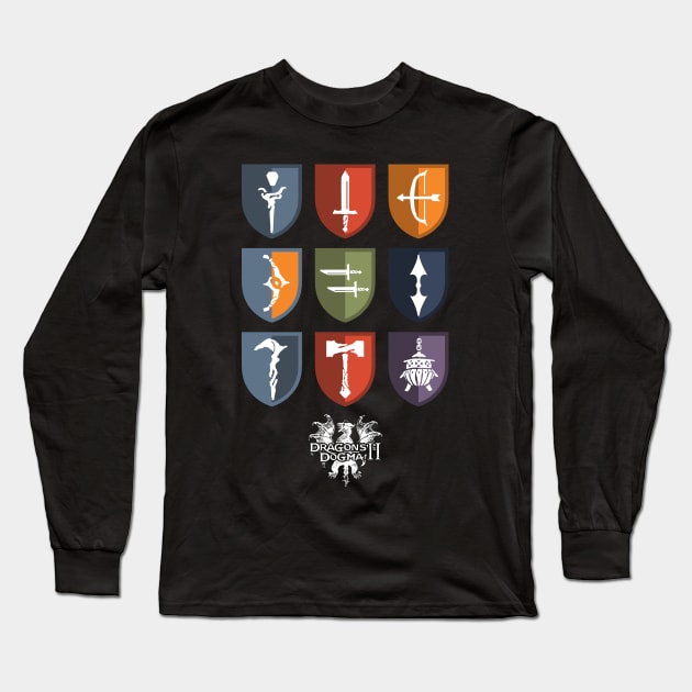 Dragon's Dogma 2 Classes Long Sleeve T-Shirt by mono_terace